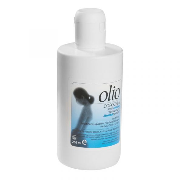 Масло для удаления остатков воска после депиляции с ментолом 250мл