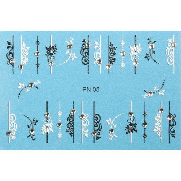 Слайдер дизайн для ногтей со стразами, изображение 7