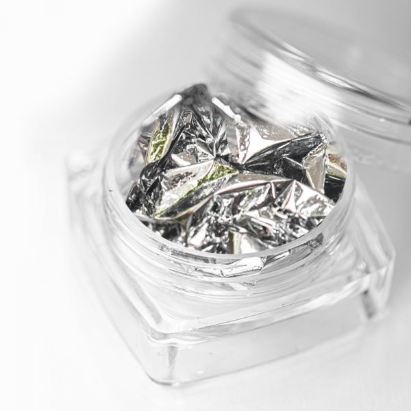 Фольга для ногтей поталь, в банке, изображение 4