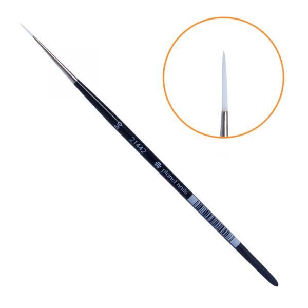 Кисть Planet Nails для дизайна волосок № 5/0 (616500,5/0)