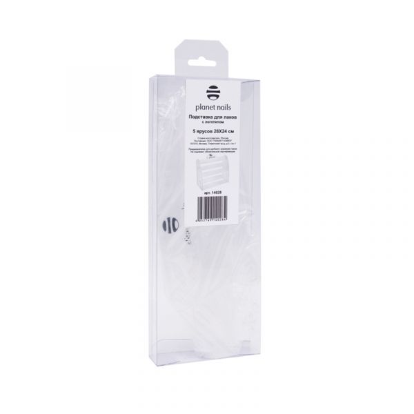 Подставка для лаков с логотипом 5 ярусов 28Х24 см, изображение 3