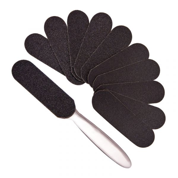 Терка металлическая со сменными наклейками (10шт. в упаковке)