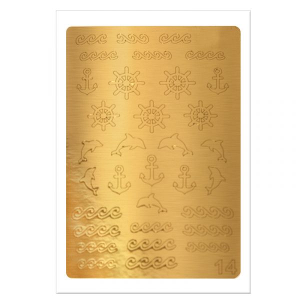 Металлизированные наклейки-трафареты, изображение 41