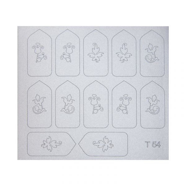 Металлизированные наклейки-трафареты, изображение 6