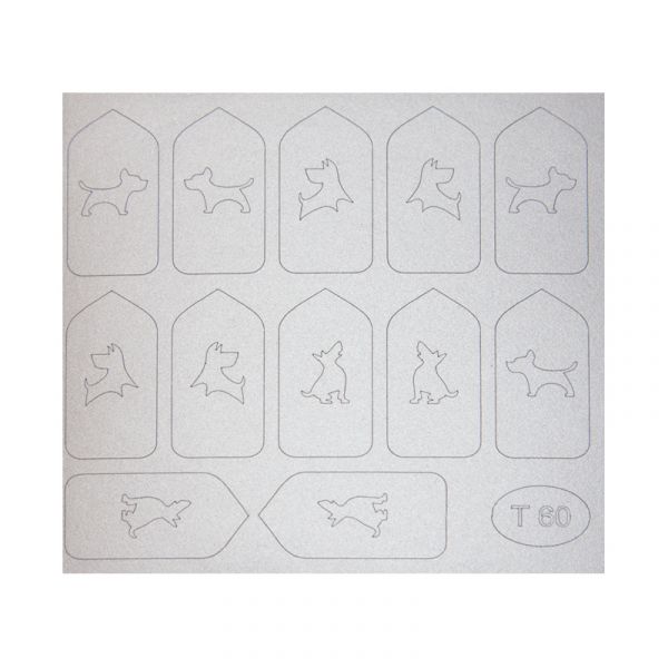 Металлизированные наклейки-трафареты, изображение 12