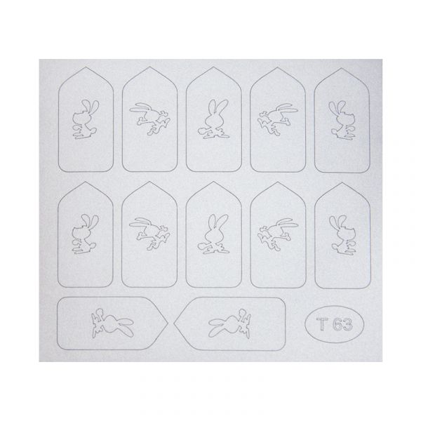 Металлизированные наклейки-трафареты, изображение 14