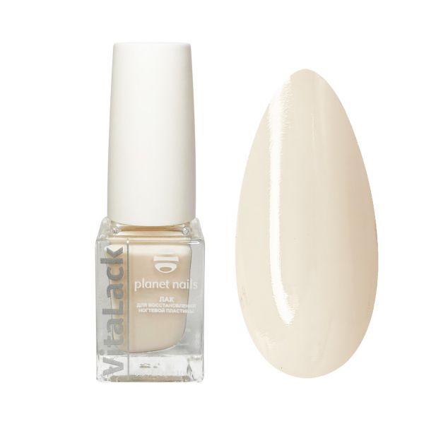 Лак-восстановитель для ногтей, VitaLack, молочный 01, 10 мл, изображение 2