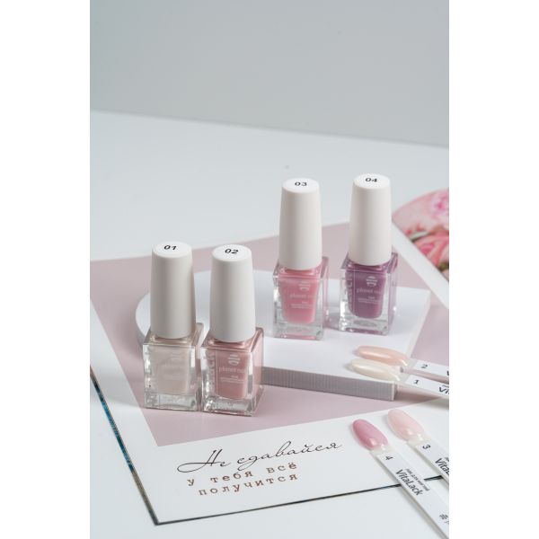 Лак-восстановитель для ногтей, VitaLack, молочный 01, 10 мл, изображение 6