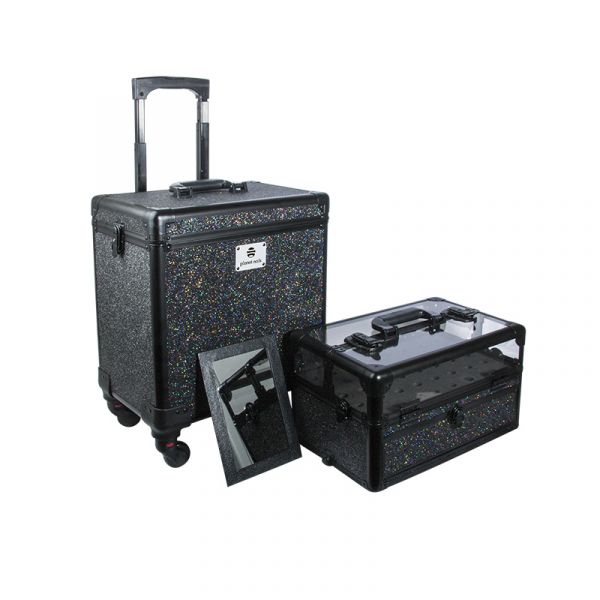 Чемодан-трансформер "Glam Star", черный, изображение 3