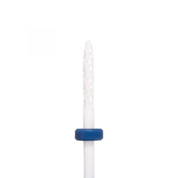 Фреза керамическая тонкая цилиндрическая с закругленным концом 3,8 мм