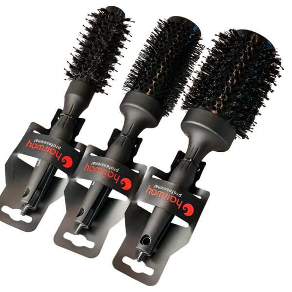 Термобрашинг Hairway Nano Ceramic 53мм, нейлон, натуральная щетина, изображение 6