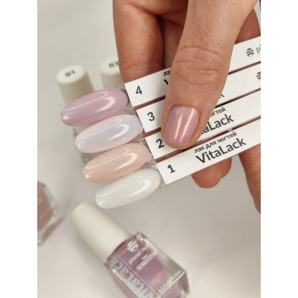 Лак-восстановитель для ногтей, VitaLack, розовый 03, 10 мл, изображение 4