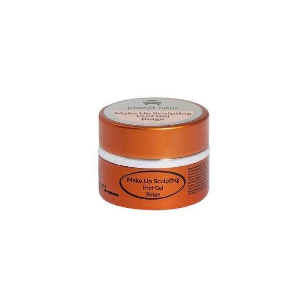 Гель Planet Nails - MAKE UP SCULPTING PROF GEL BEIGE – моделирующий гель, бежевый, 5 г