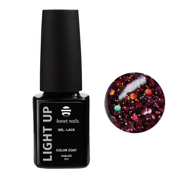 Гель-лак Planet Nails, "Light Up" - 388, 8мл, изображение 2