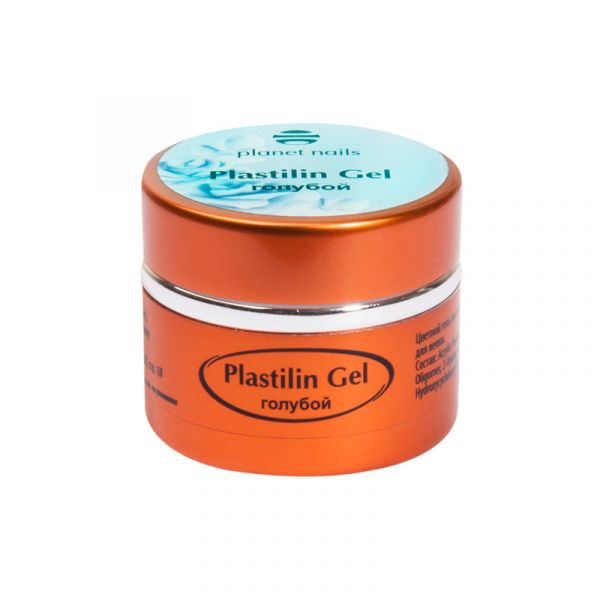 Гель-пластилин Planet Nails - Plastilin Gel голубой 5г