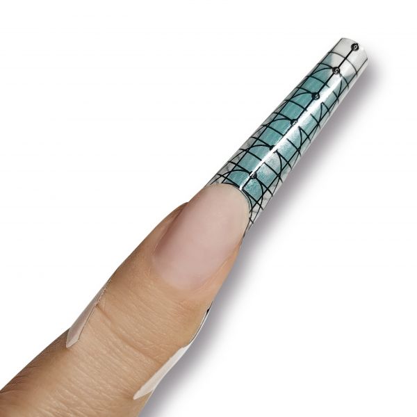 Формы для наращивания Planet Nails пластиковые в рулоне, 200 шт/уп, изображение 5