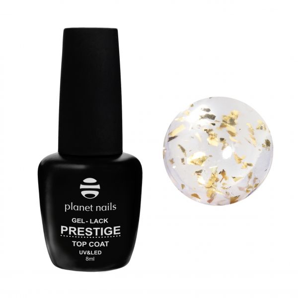 Гель-лак Planet Nails,  TOP COAT "FLAKE" - 929, 8 мл, изображение 2