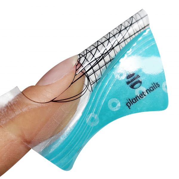 Формы для наращивания Planet Nails пластиковые в рулоне, 200 шт/уп, изображение 6