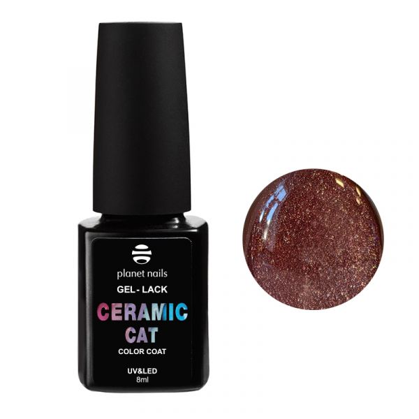 Гель-лак Planet Nails, "Ceramic Cat" - 639, 8 мл