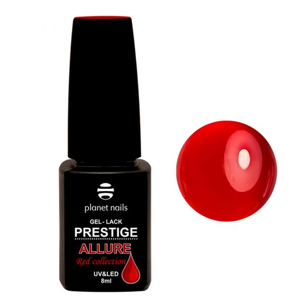 Гель-лак Planet Nails, "PRESTIGE ALLURE" Red Collection - 651, 8 мл, изображение 3