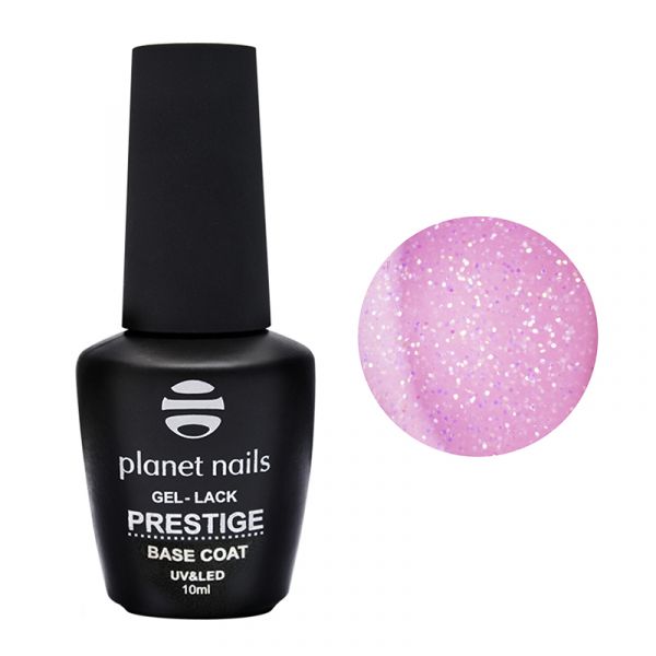Гель-лак Planet Nails, "PRESTIGE" - BASE SHIMMER BARBIE, 10 мл, изображение 2
