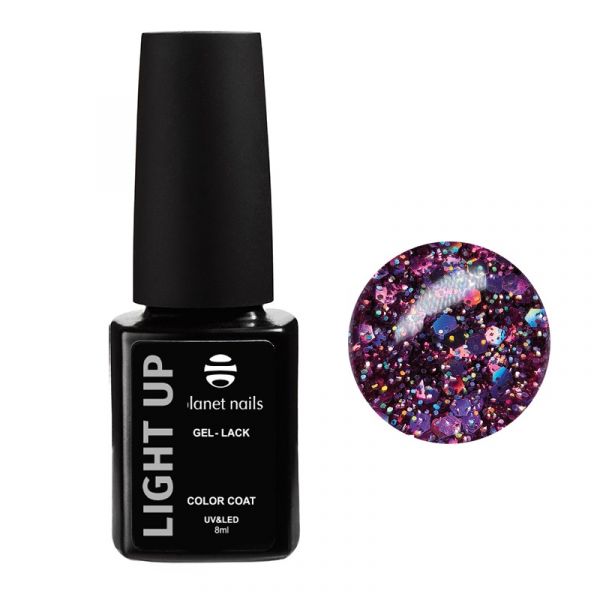 Гель-лак Planet Nails, "Light Up" - 387, 1 кг
