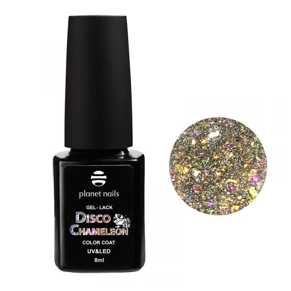 Гель-лак Planet Nails, "CHAMELEON DISCO" - 965, 8мл