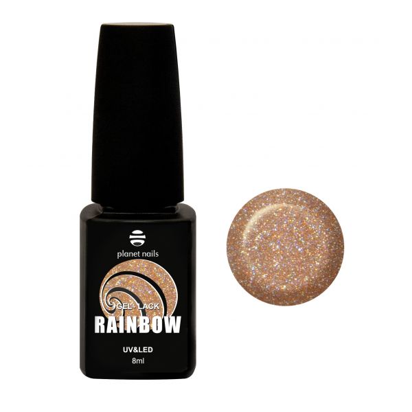 Гель-лак Planet Nails, "RAINBOW"- 801, 8 мл