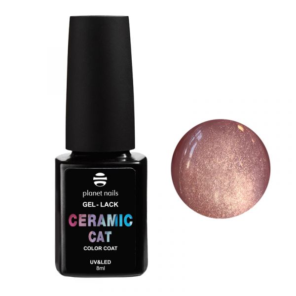 Гель-лак Planet Nails, "Ceramic Cat" - 649, 8 мл