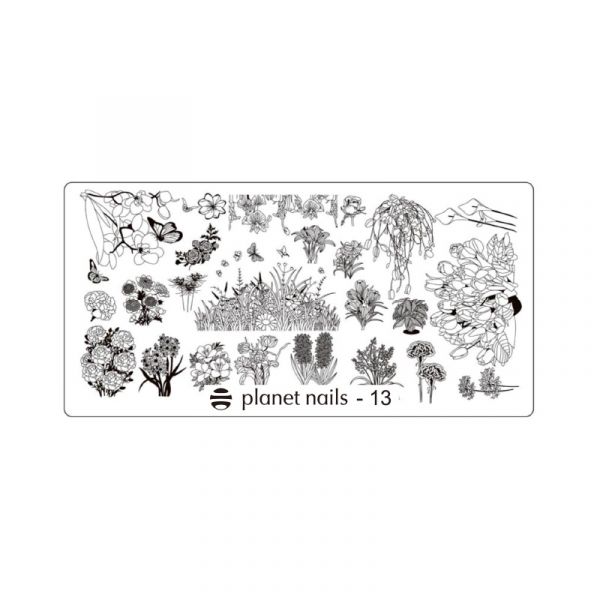 Пластина для Stamping Nail Art №13