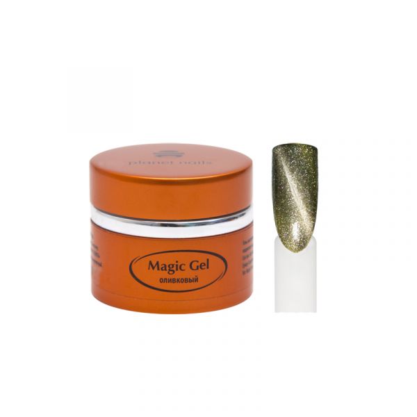 Гель PN magic Gel - магнитный оливковый 5г, изображение 3