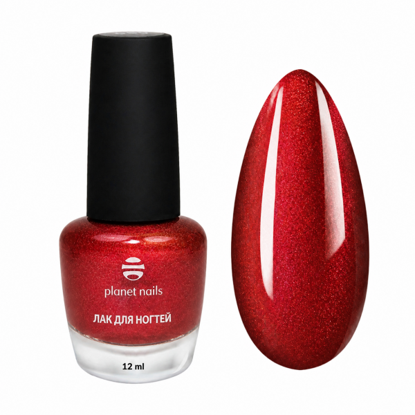 Лак для ногтей Planet Nails магнитный (341), 12мл